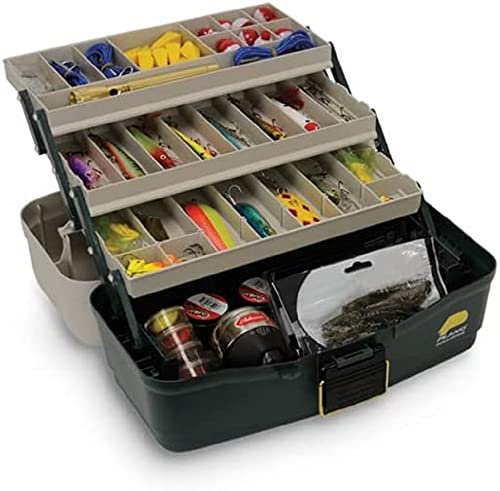 Plano Eco Friendly 3 Tray Tackle Box, Premium Tackle Storage - Plano Storage  Cases